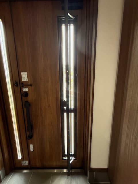 LIXIL 玄関ドアリフォーム　リシェント　Ｒ7.9施工　古河市