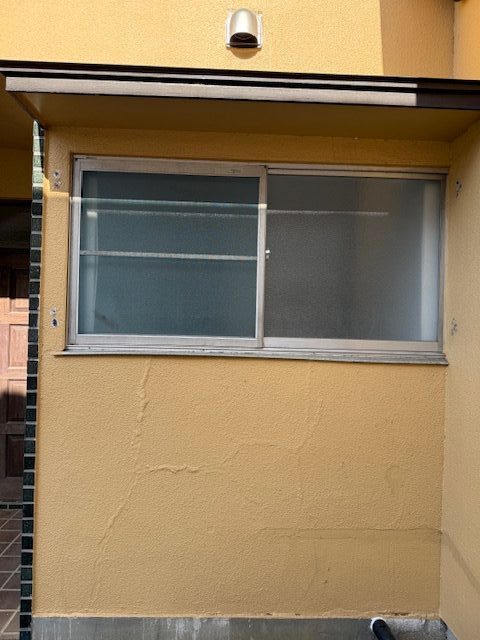 LIXIL　アルミ面格子取付工事　R8.3施工